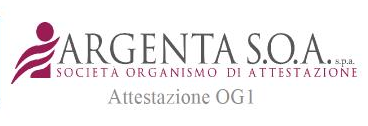 ARGENTA S.O.A. Attestazione OGI